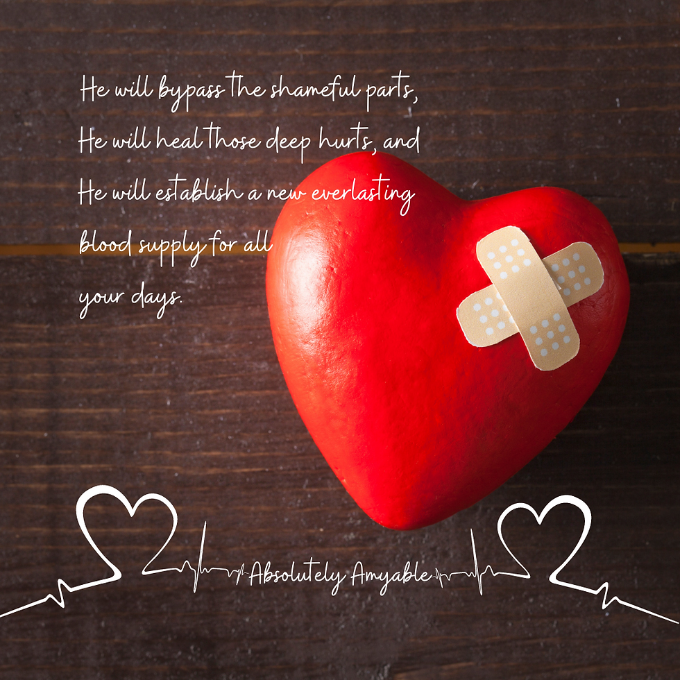 Heart Bandaid Absolutely Amyable Quote