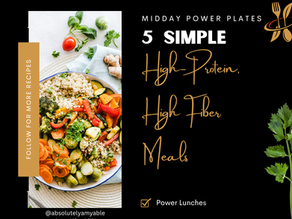 5 Midday Power Plates: The Lunches That Helped Me Lose 45 Lbs in Perimenopause