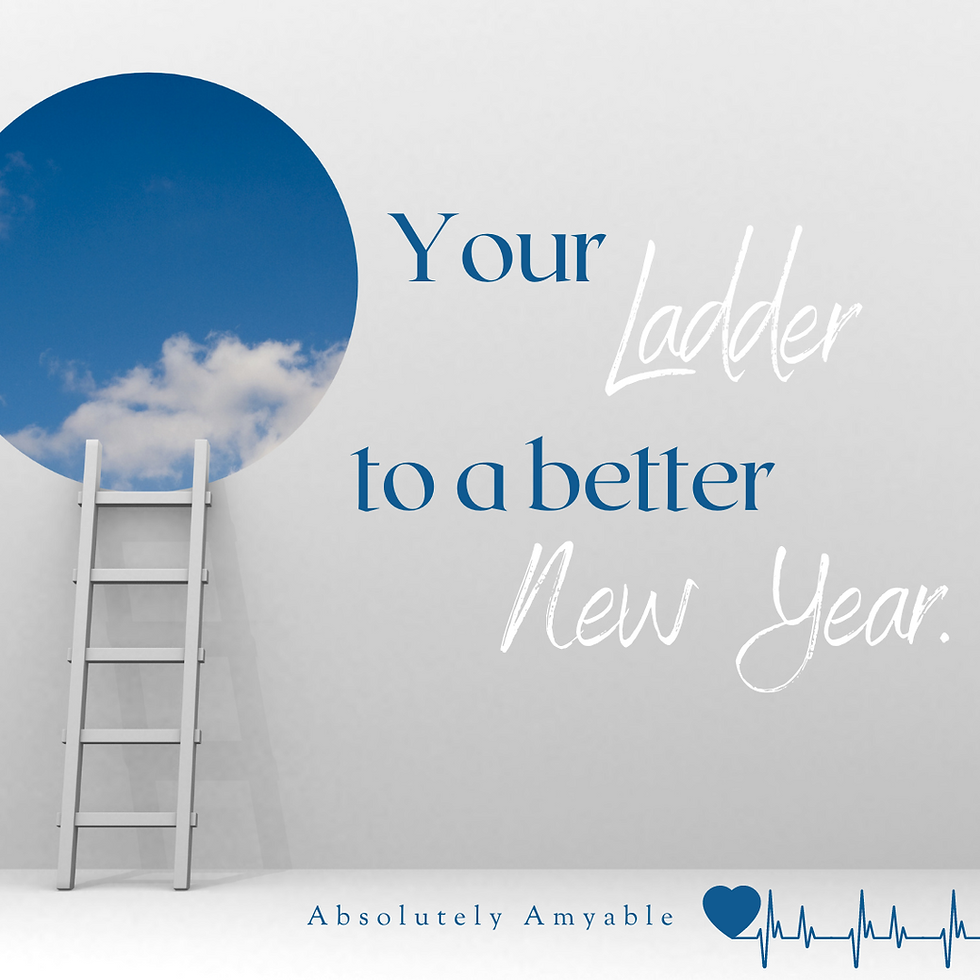 Window Clouds Ladder Blog Title Absolutely Amyable