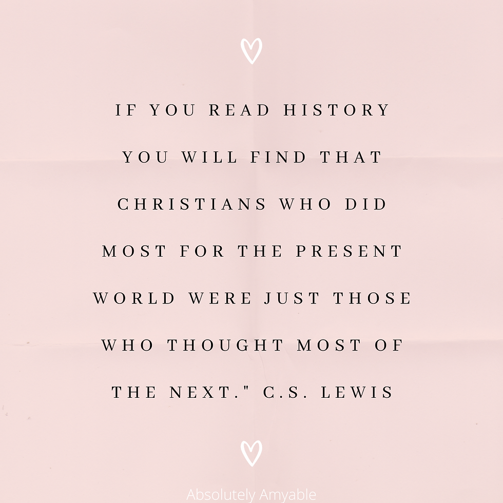 C.S. Lewis Quote