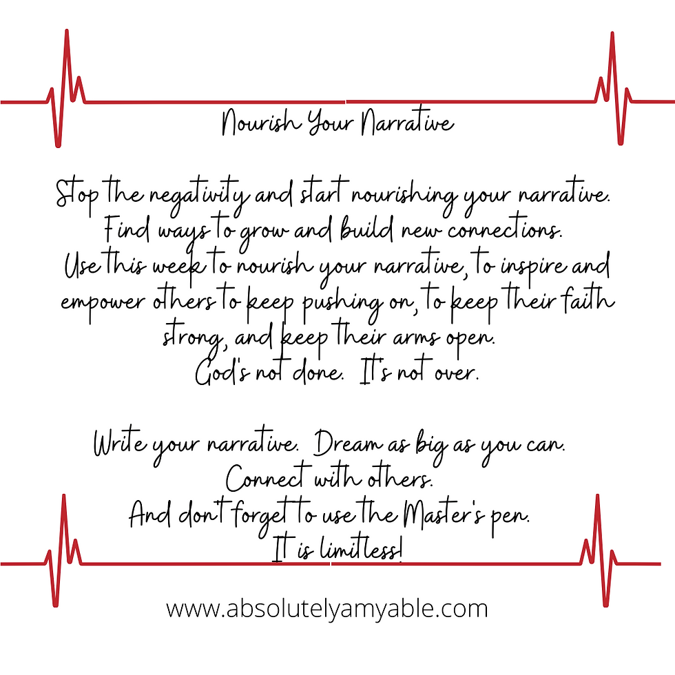 Red EKG Strip Absolutely Amyable Election 2020 Quote