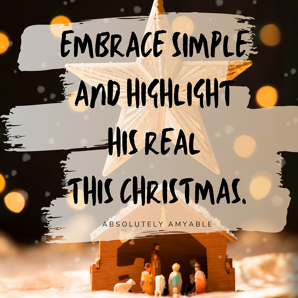 Nativity Scene Star Absolutely Amyable Blog Title Christmas