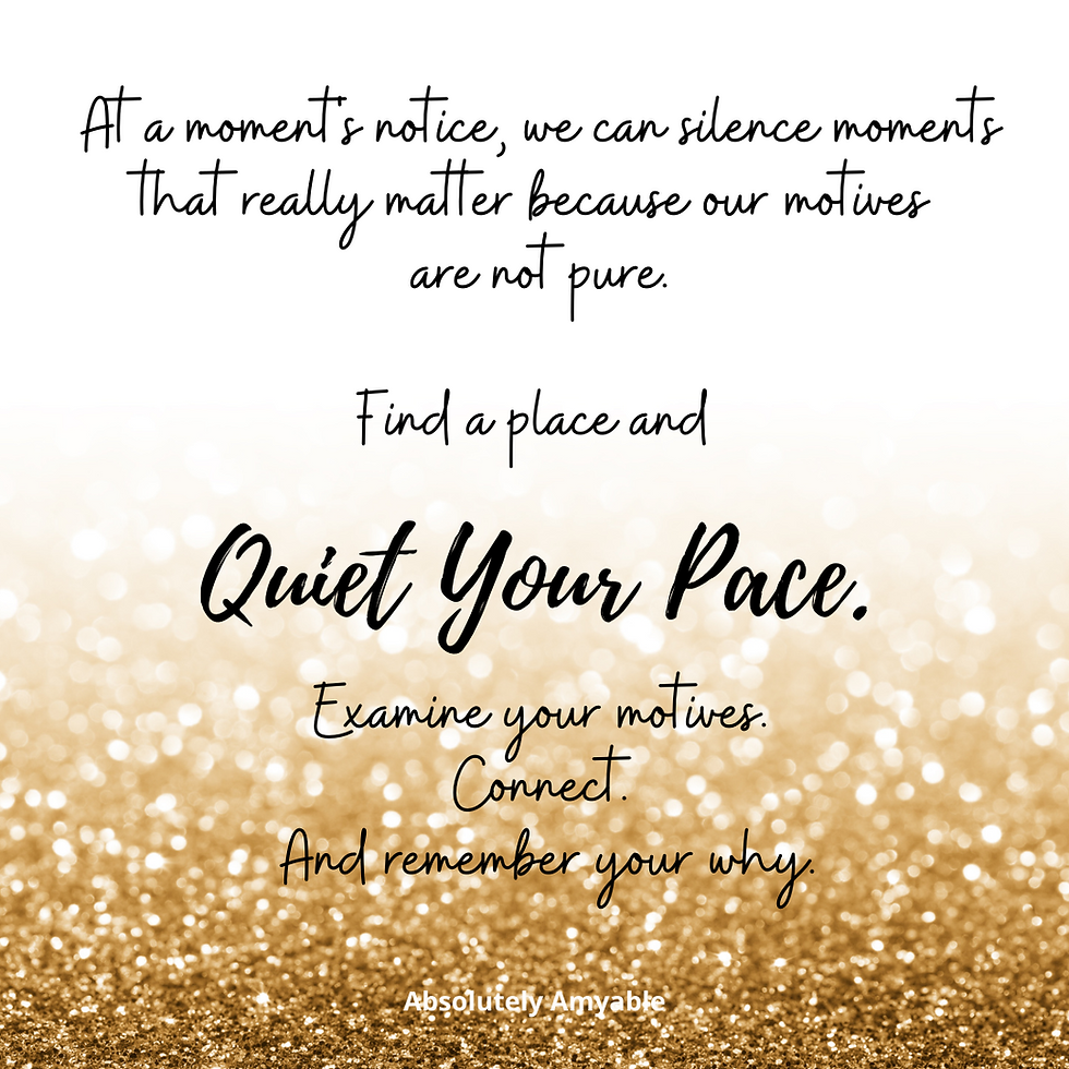 Gold Sparkle Absolutely Amyable Quote
