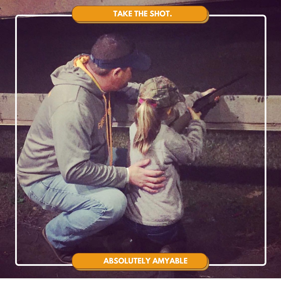 Dad Daughter Turkey Shoot Absolutely Amyable