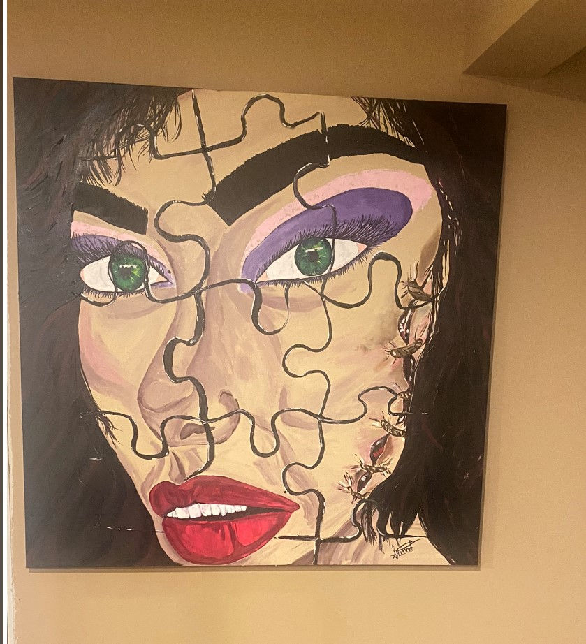 Thumbnail: The Power Within; Finding Her Way Back     48"x48"