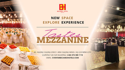 [Member News] Becamex Hotel New City officially launches its new banquet hall, TASTES MEZZANINE