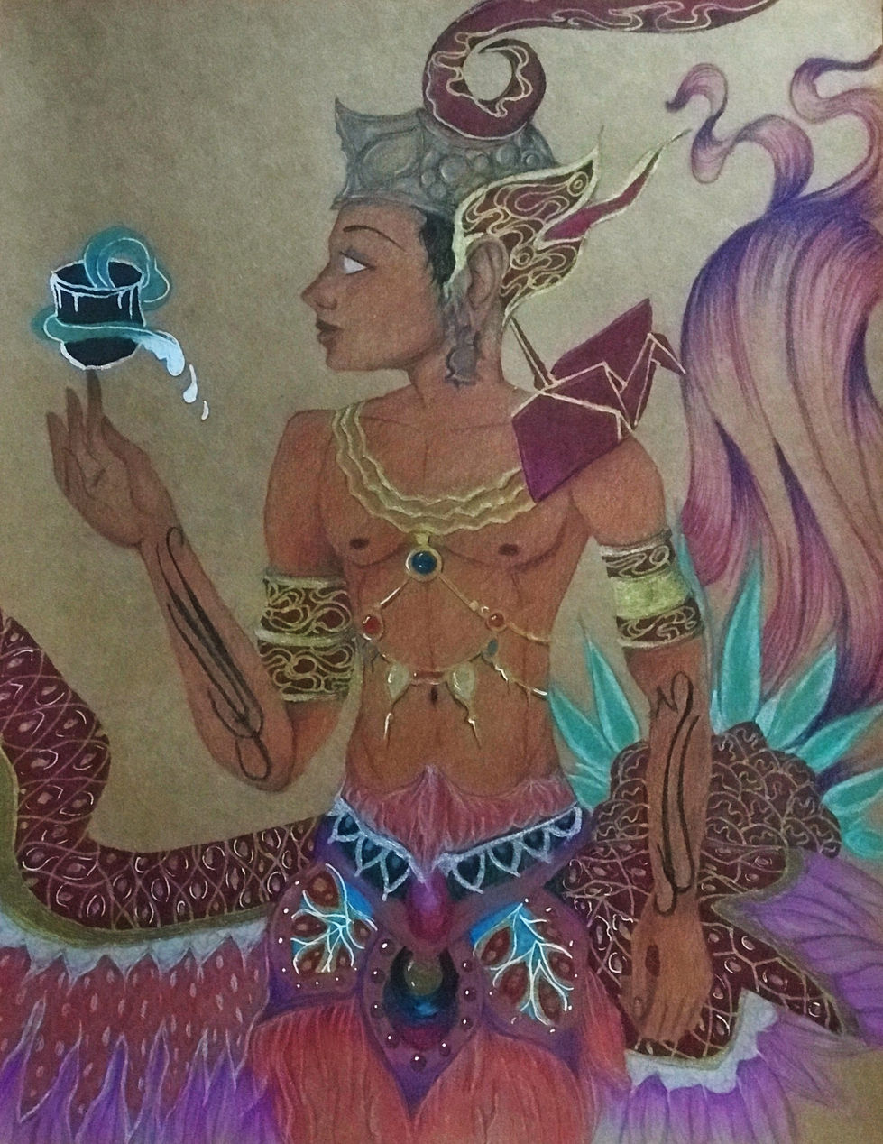 “Aquarius-kinnara/kinnari”