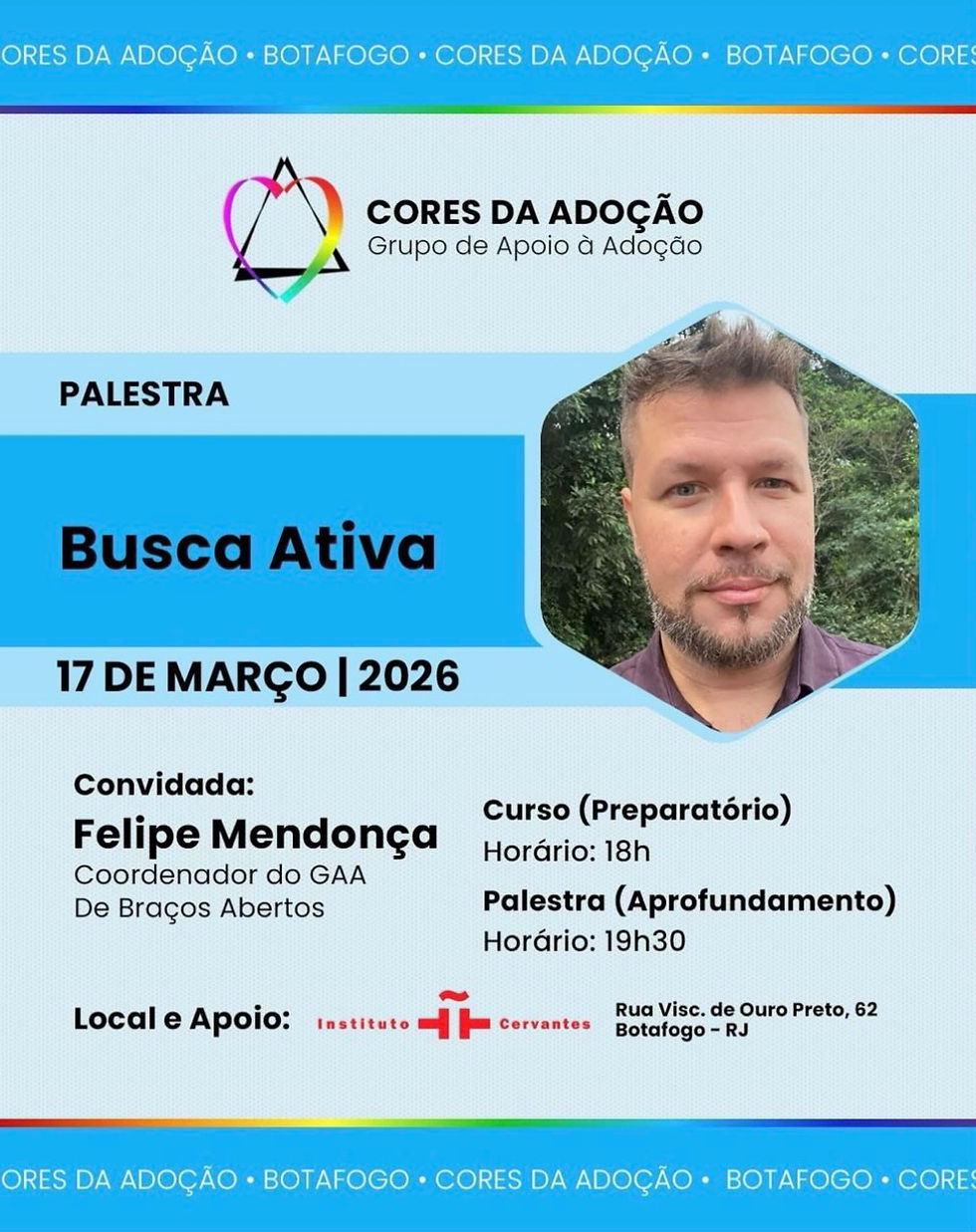 GAA Cores da Adoção convida :: Busca Ativa