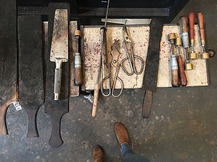 Tools on Table