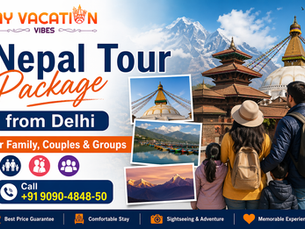 Nepal Tour Package from Delhi for Family, Couples & Groups