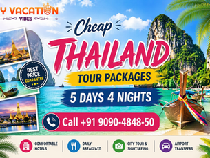 Cheap Thailand Tour Packages - 5 Days 4 Nights