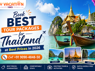 Book Best tour packages for Thailand at Best Prices in 2026