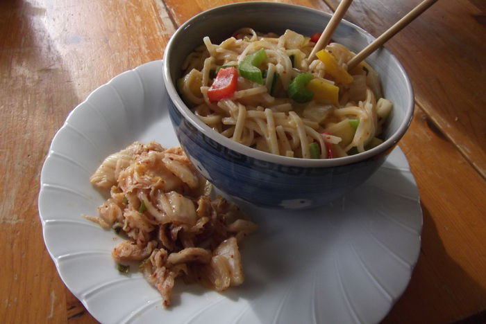 Coconut Curry Vegetable Noodle Stir-fry-Wheat/Gluten Free Free