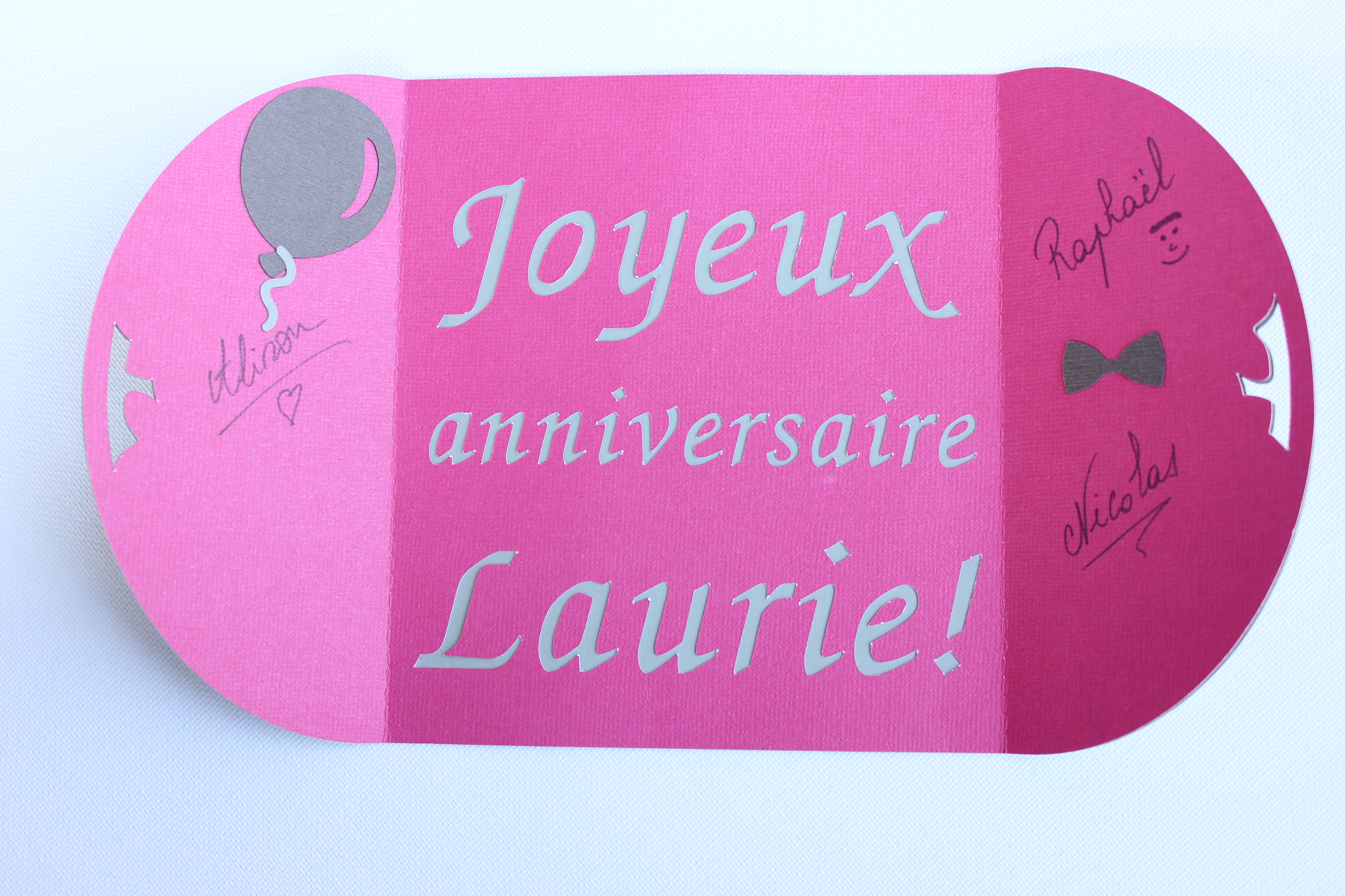 Carte d'Anniversaire