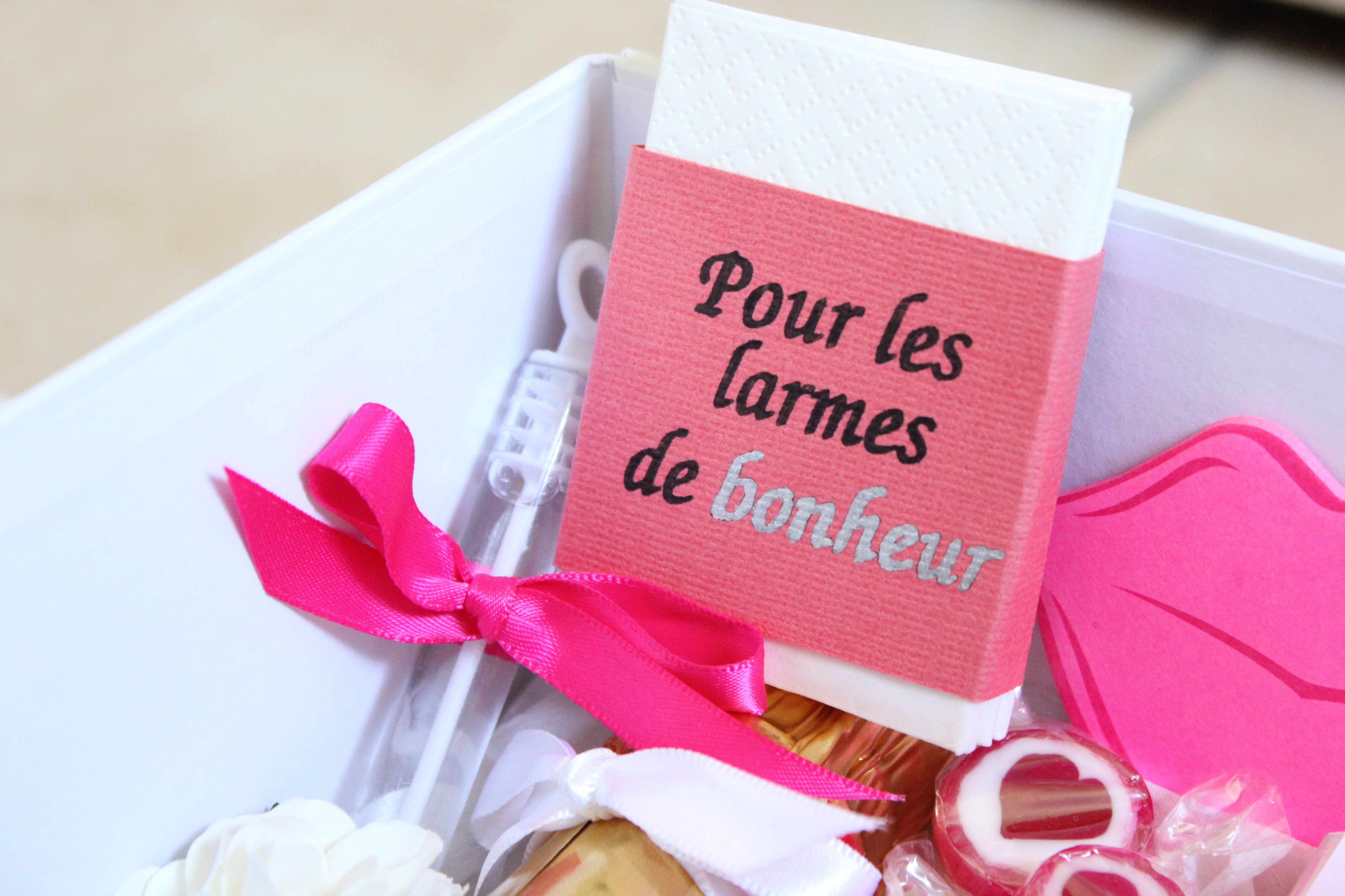 Pochette pour larmes de joie