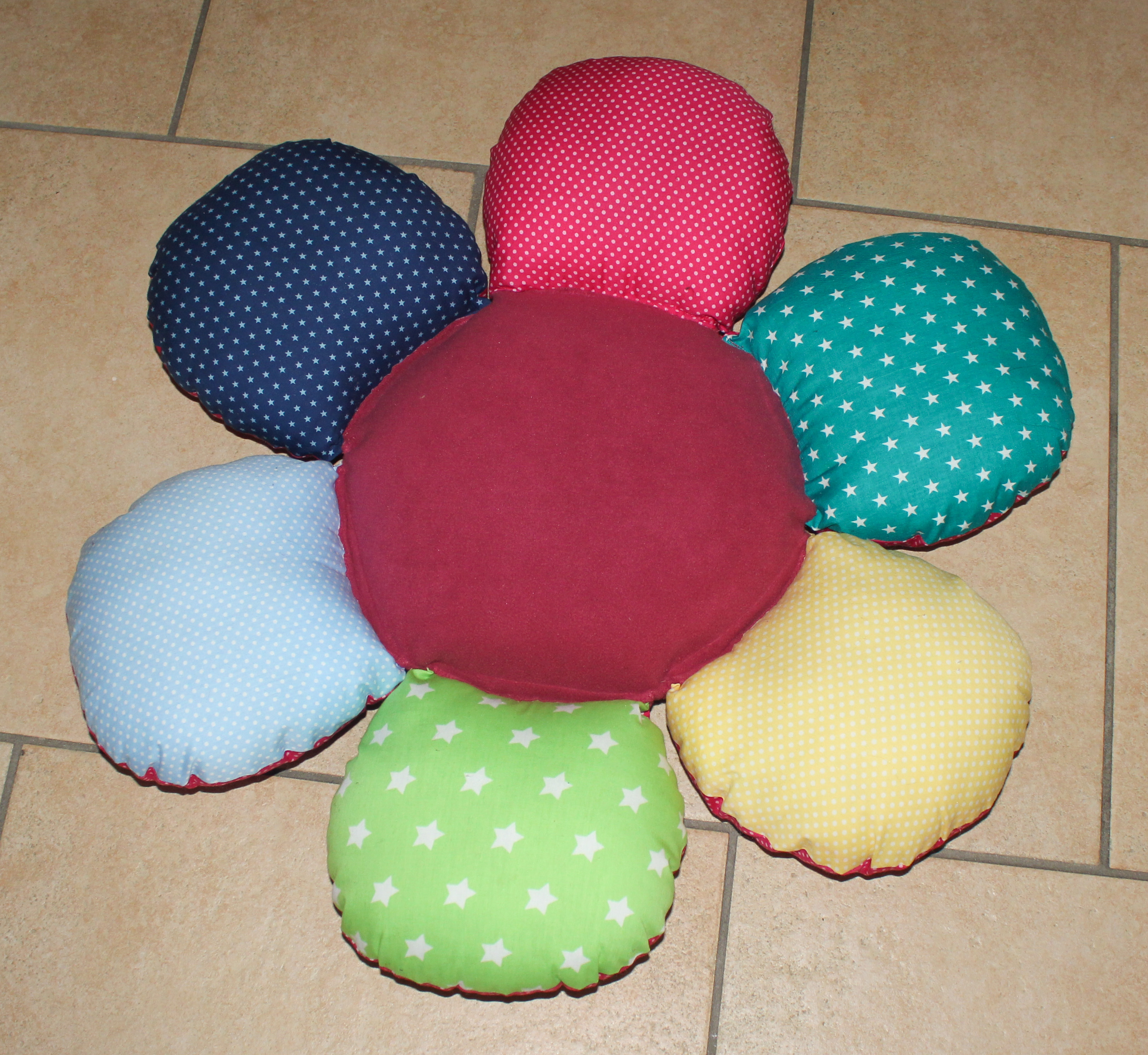 Coussin fleur