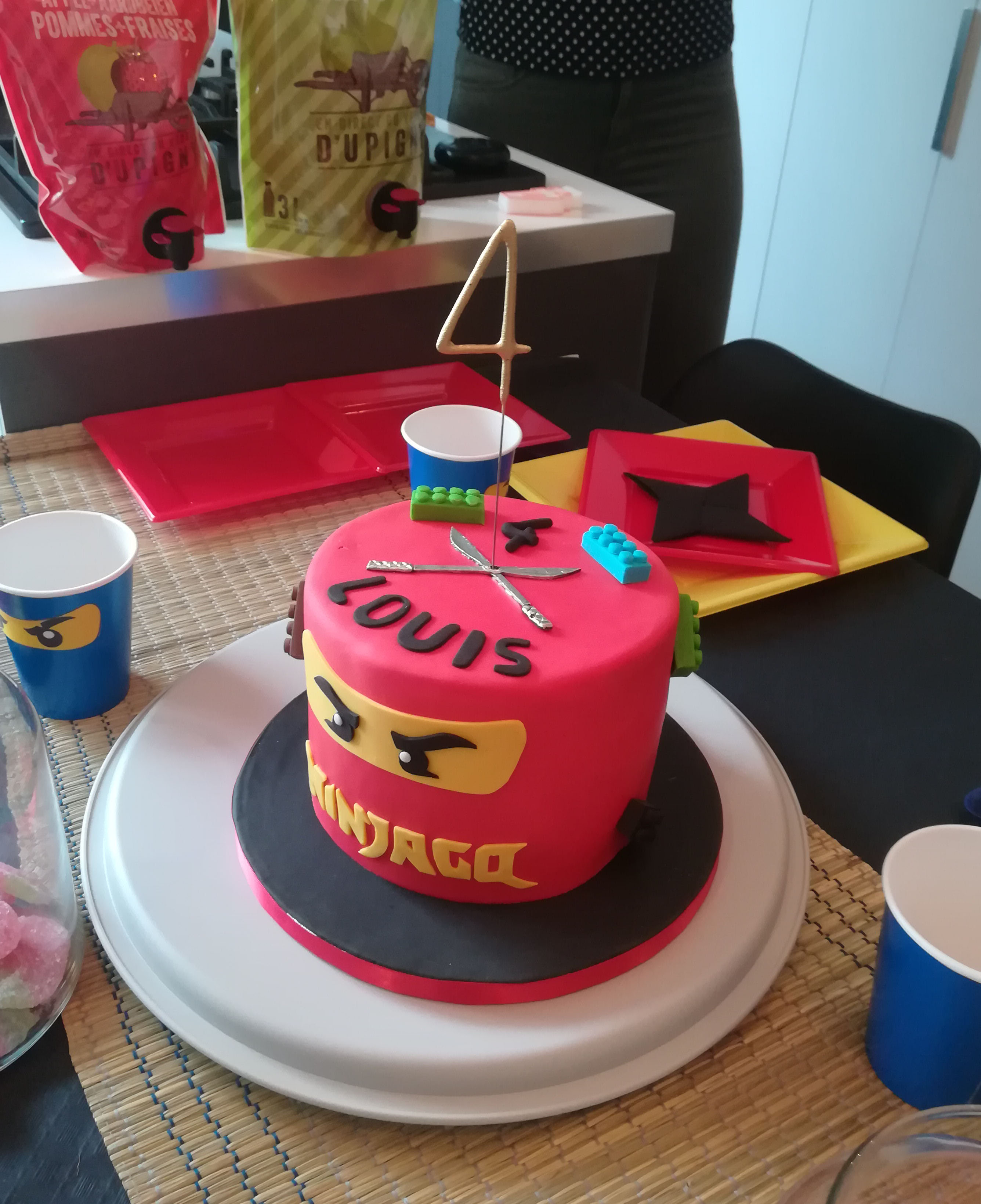 Gateau d'anniversaire de Louis