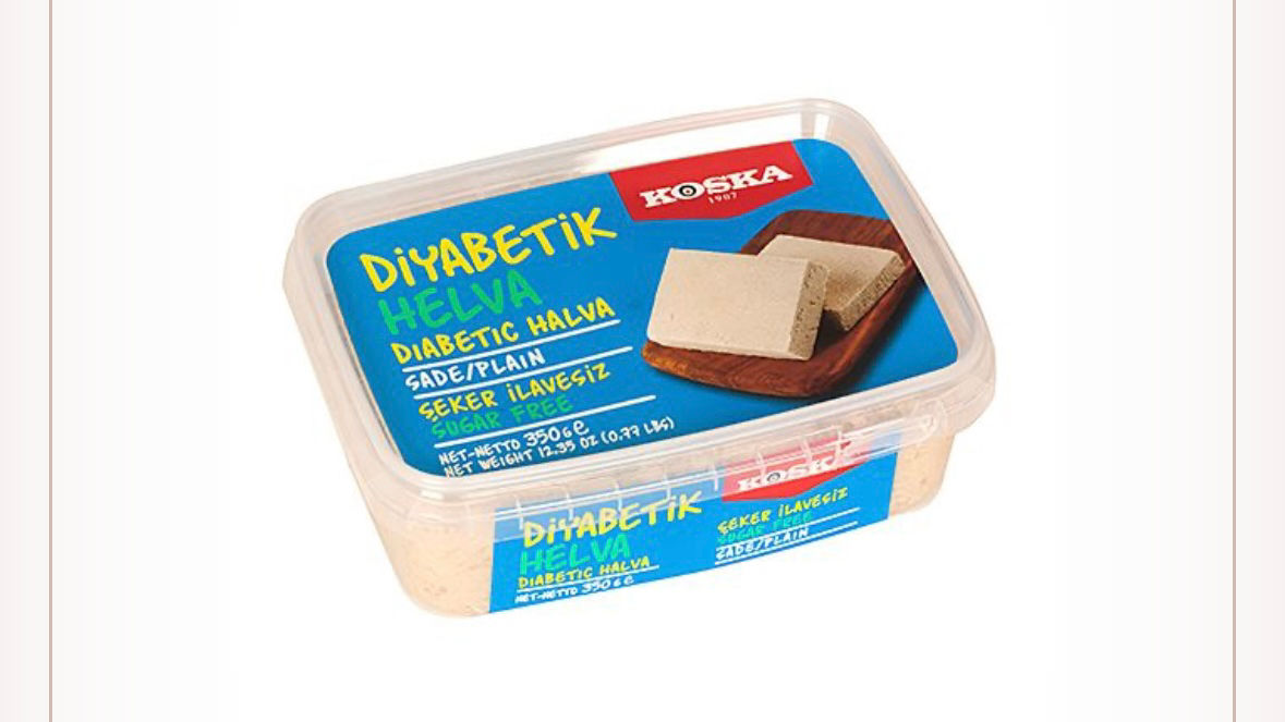 350GR KOSKA DİYABETİK SADE HELVA