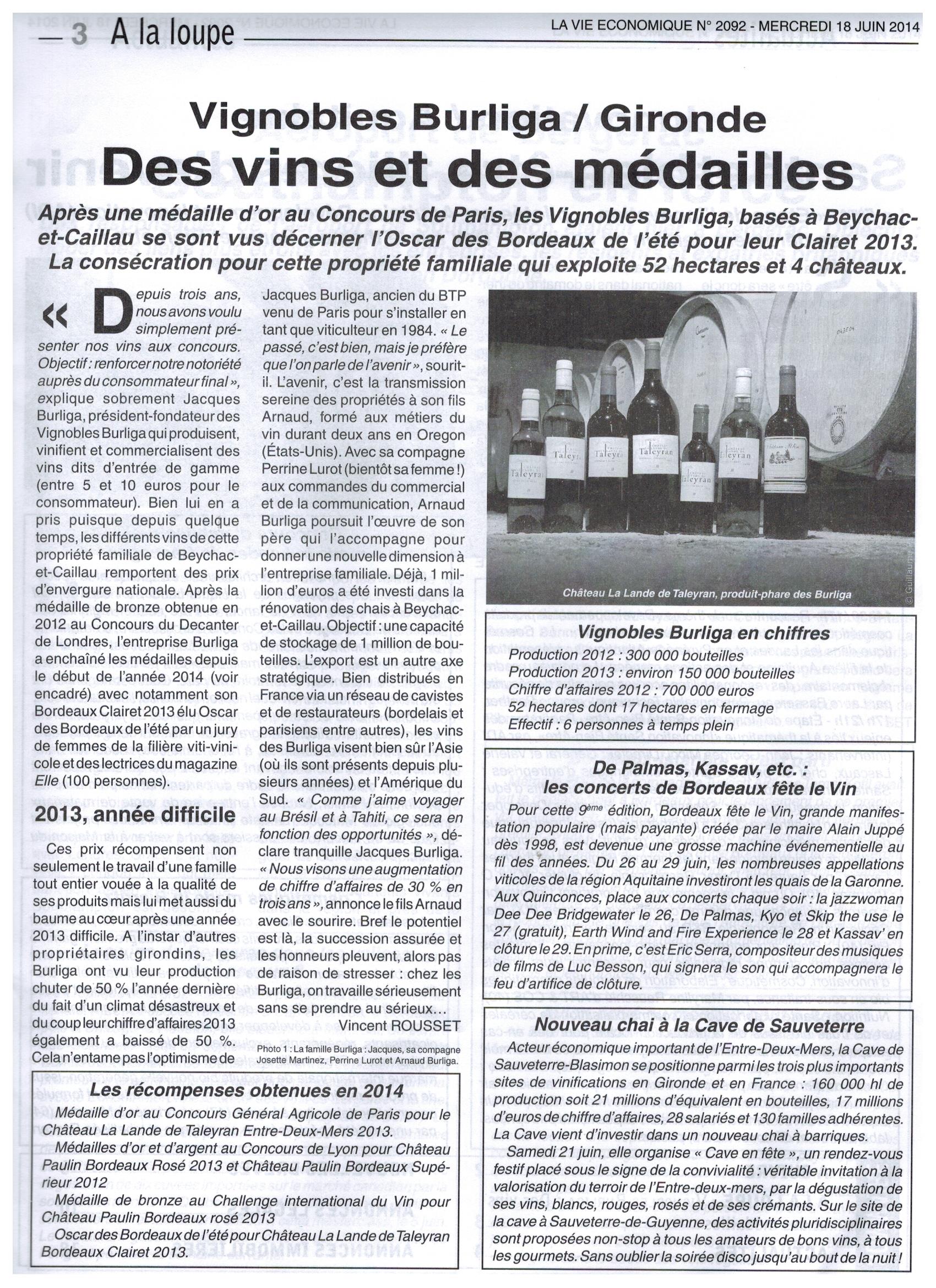 2014-06-18 La Vie Economique_Article