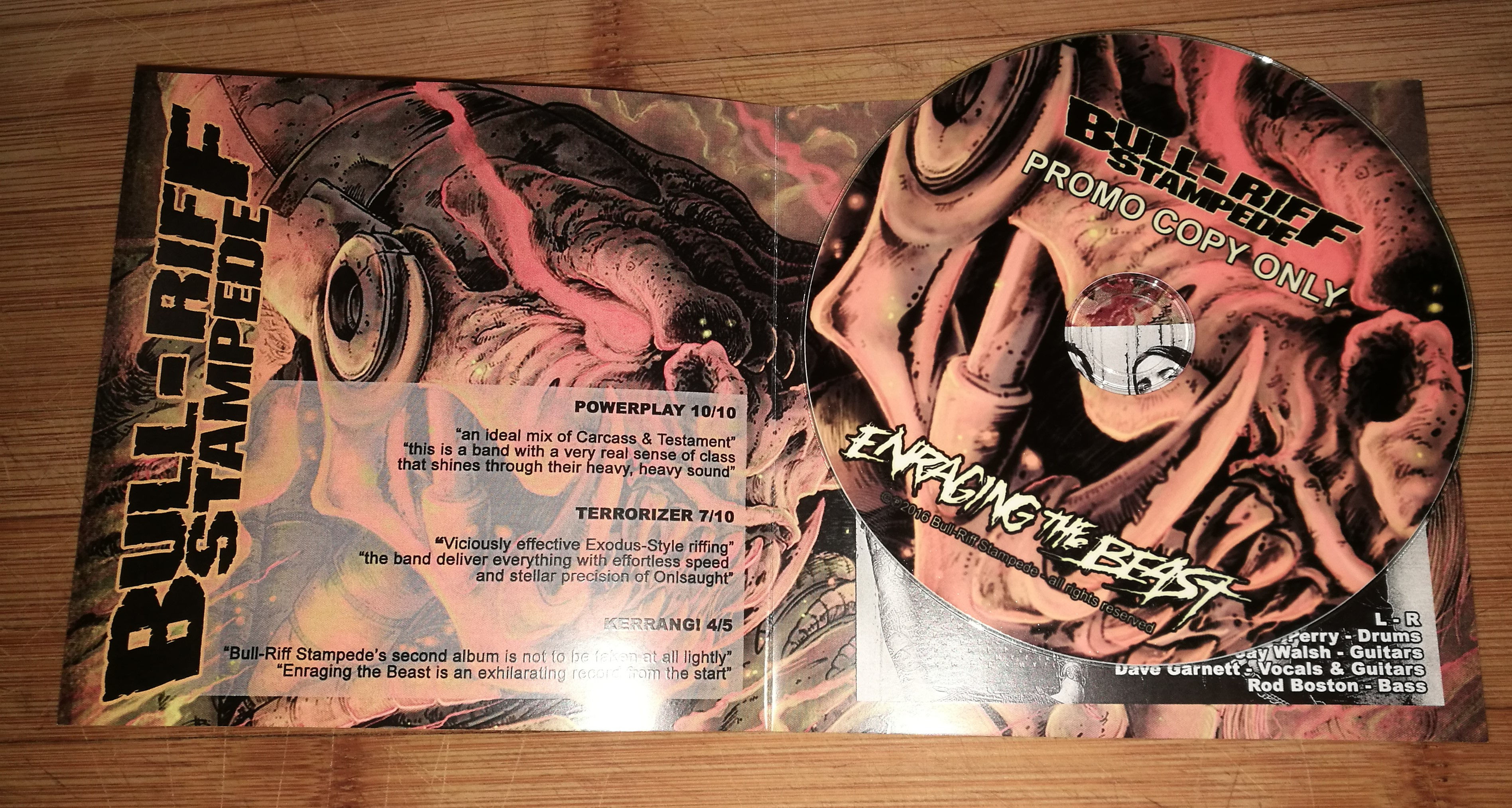 PROMO COPY - ENRAGING THE BEAST FULL ALBUM