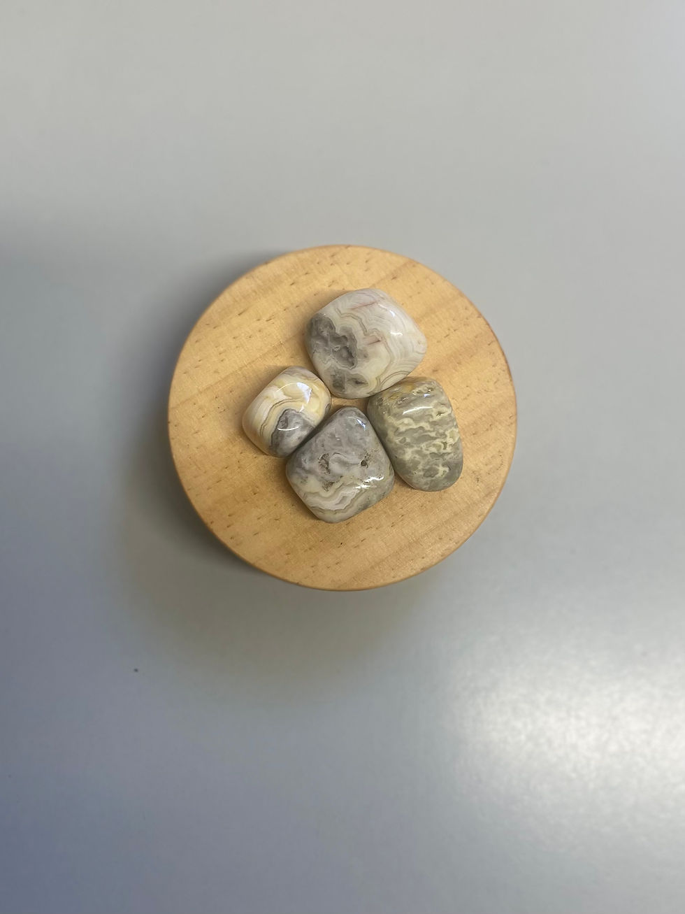 Thumbnail: 🤎 Crazy Jasper Tumbled Stone – Stability & Joy
