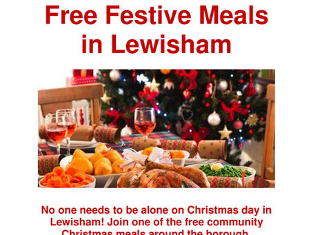 Community Connection Lewisham Free Christmas Meals