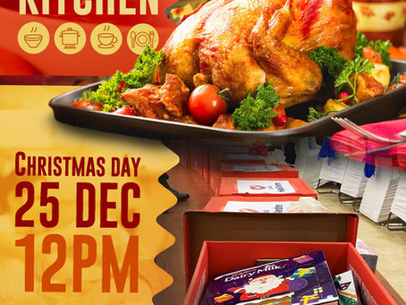 Soup Kitchen Christmas Day 12pm