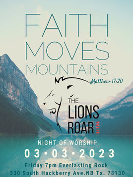 Faith Moves Mountains