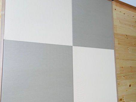 本日の御縁今回は縁無畳です。気分草快バサラ　　　　アイボリー×サンドベージュ