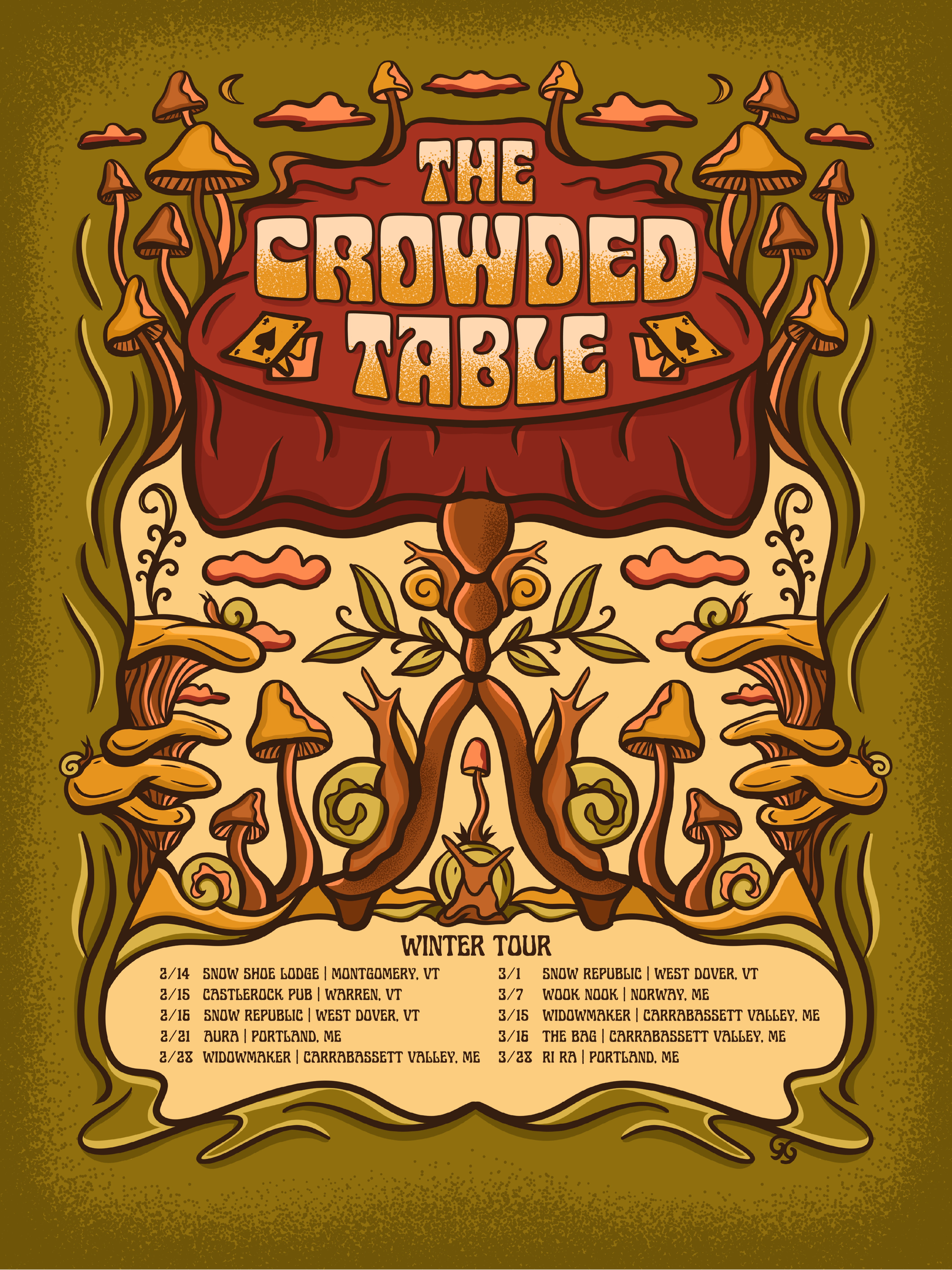 Libations18x24 Tour Poster