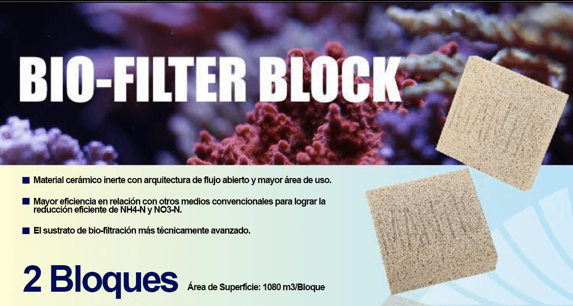 MANTIS BIO-FILTER BLOCK - 2 PIEZAS