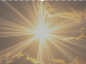 Eu sou a luz do mundo!