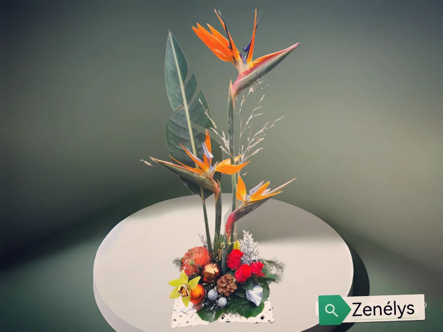 Atelier d'art floral chez Zenélys