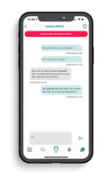 ECRAN DISCUSSION PAR CHAT