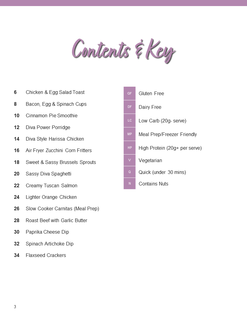 Thumbnail: Diva Recipe Book - December '22 Edition