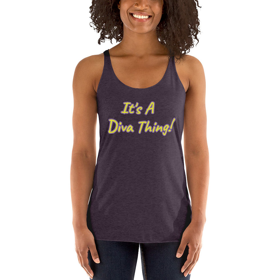 Thumbnail: It's A Diva Thing Racerback Tank