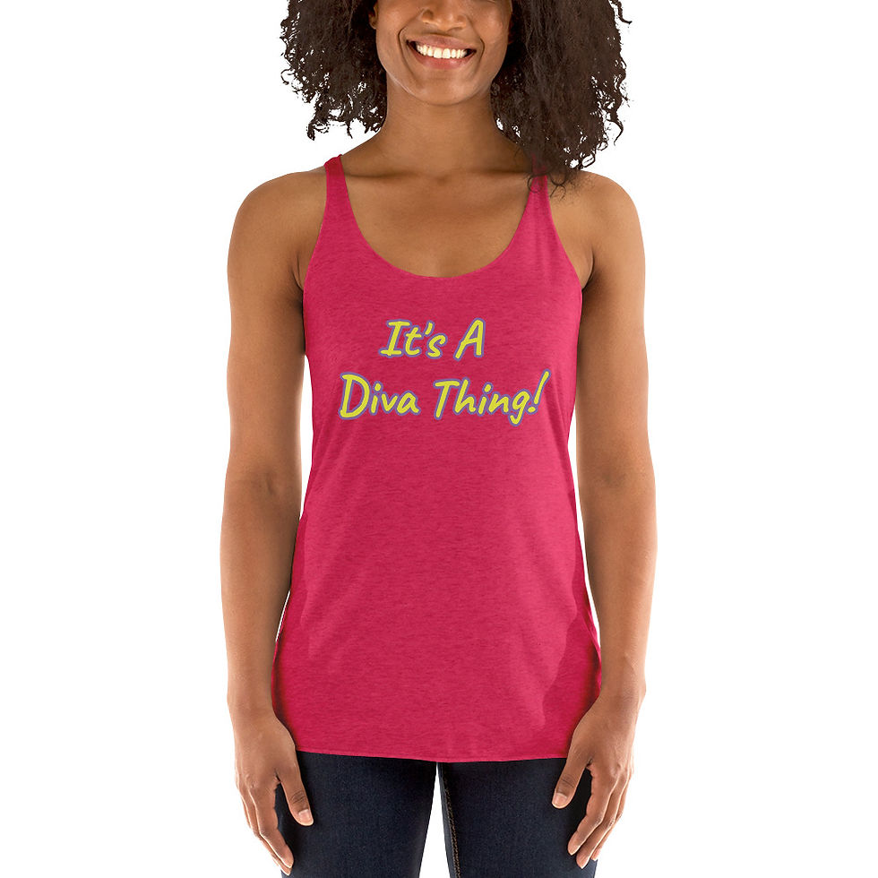 Thumbnail: It's A Diva Thing Racerback Tank