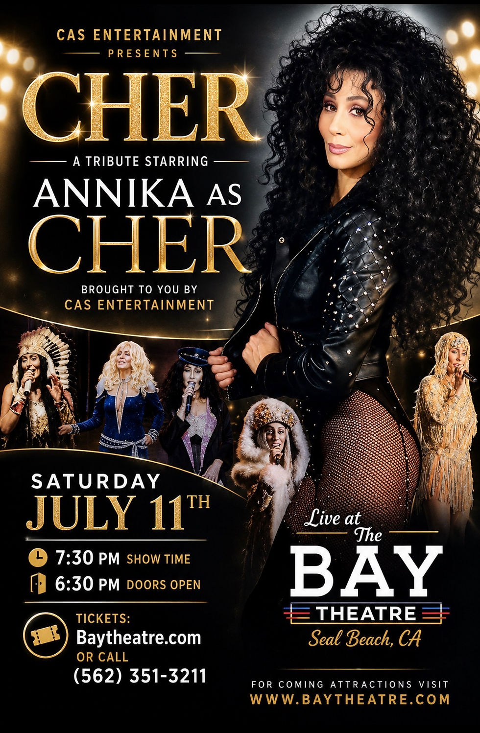 Annika as Cher Live! The ultimate tribute to Cher