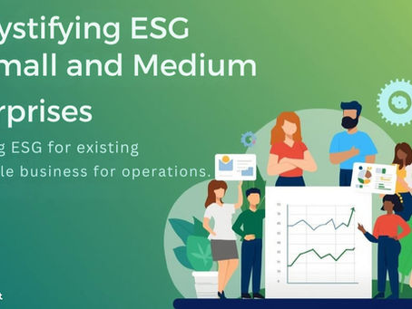  explores how small and medium-sized enterprises can demystify the complex concept of ESG by reframing it as sustainable business practices