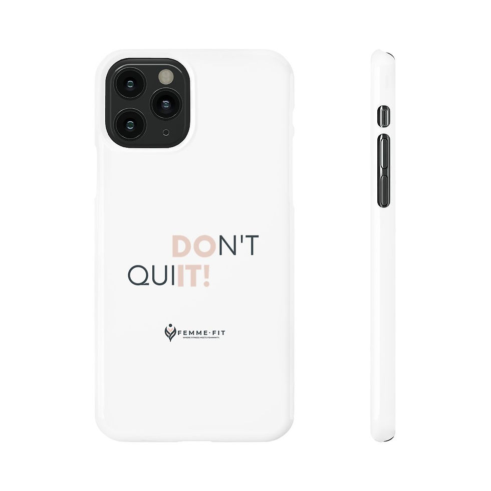 Thumbnail: DON'T QUIT (DO IT!) Slim Phone Case (iPhone/Samsung)