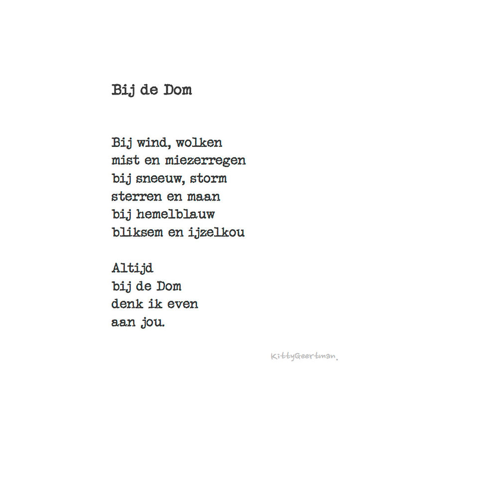 Thumbnail: Gedicht over de Domtoren Utrecht