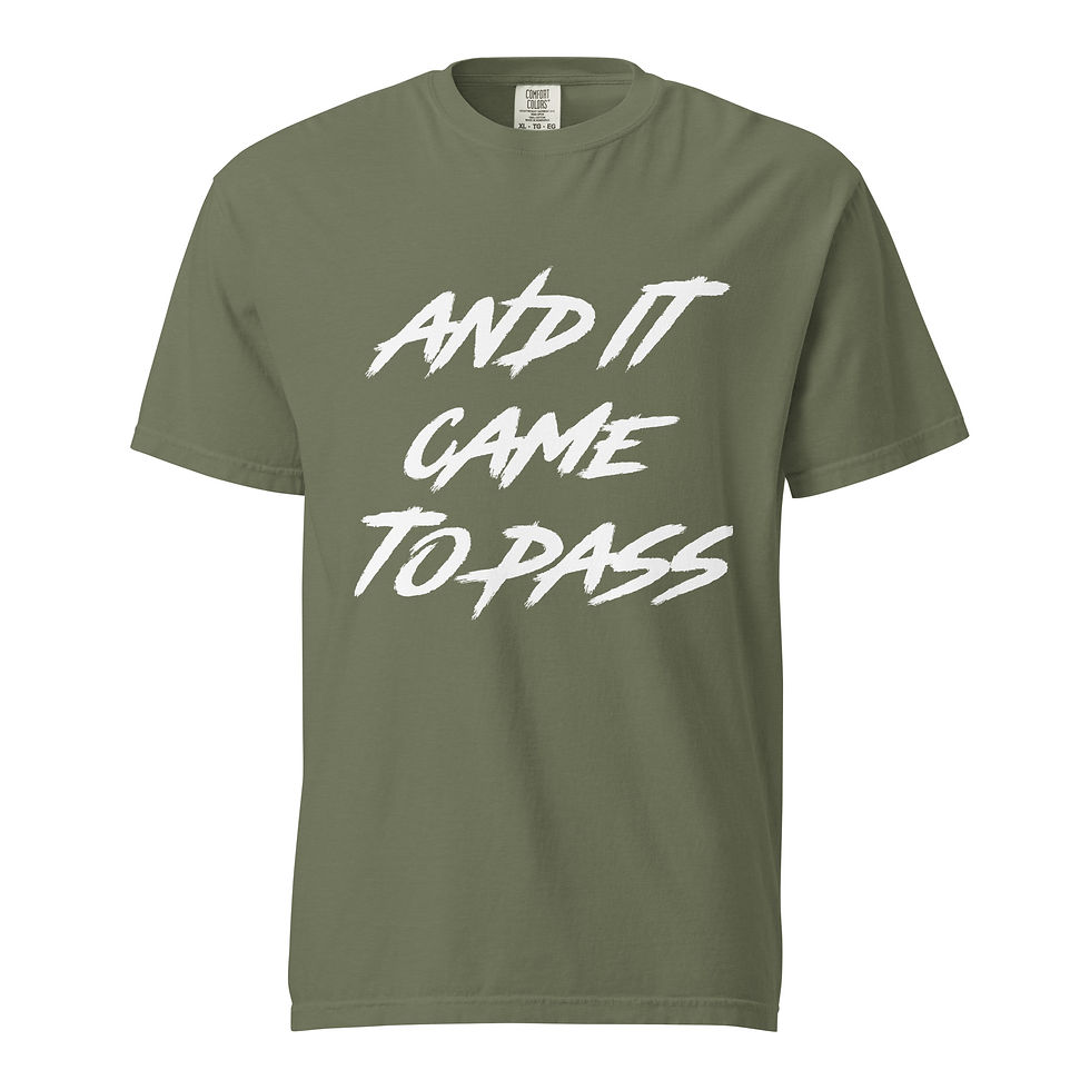 Thumbnail: It Came To Pass