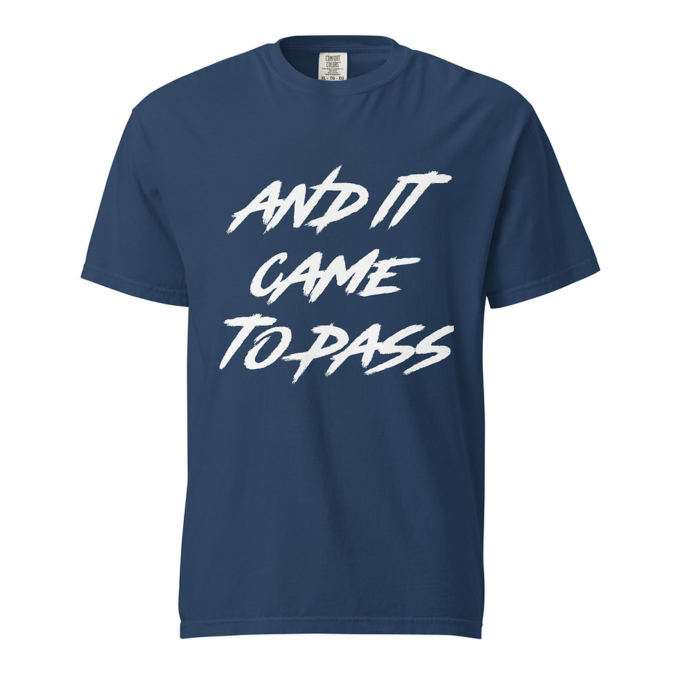 Thumbnail: It Came To Pass