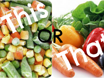 Fresh Vs. Frozen - What's the consensus?
