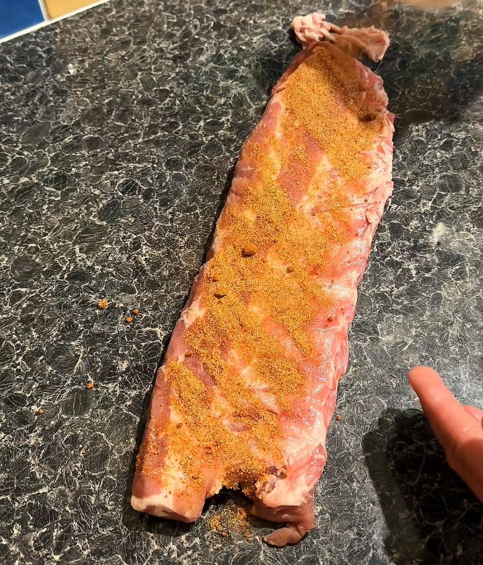 Thumbnail: Baby Back Ribs Covered in Baby Got Back Sweet Smoky BBQ Rub