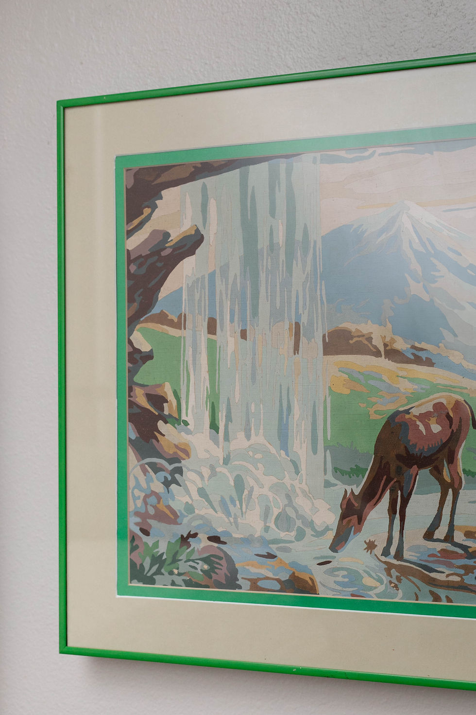 Thumbnail: Vintage deer paint by number