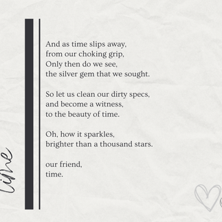 Poem about TIME #3