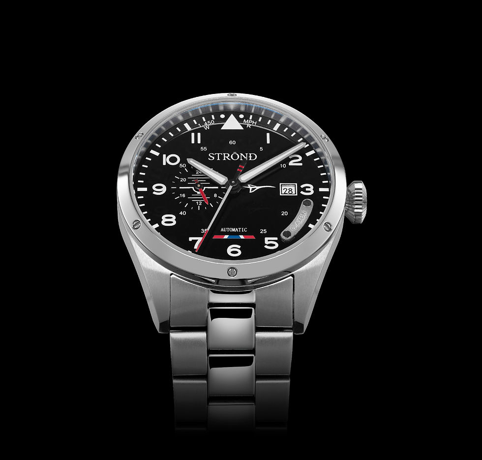 Thumbnail: STROND Concorde 24h automatic in navy blue