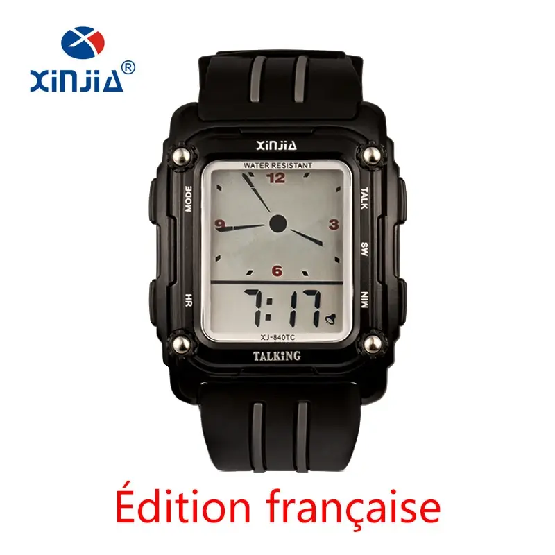 Thumbnail: 2020 New Talking Watch Sport Men Waterproof Alarm Big Screen Simple