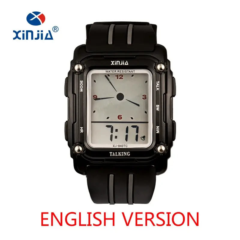 Thumbnail: 2020 New Talking Watch Sport Men Waterproof Alarm Big Screen Simple